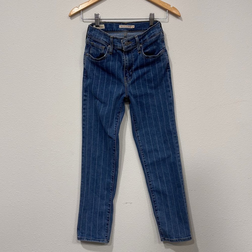 Levis Striped Jeans